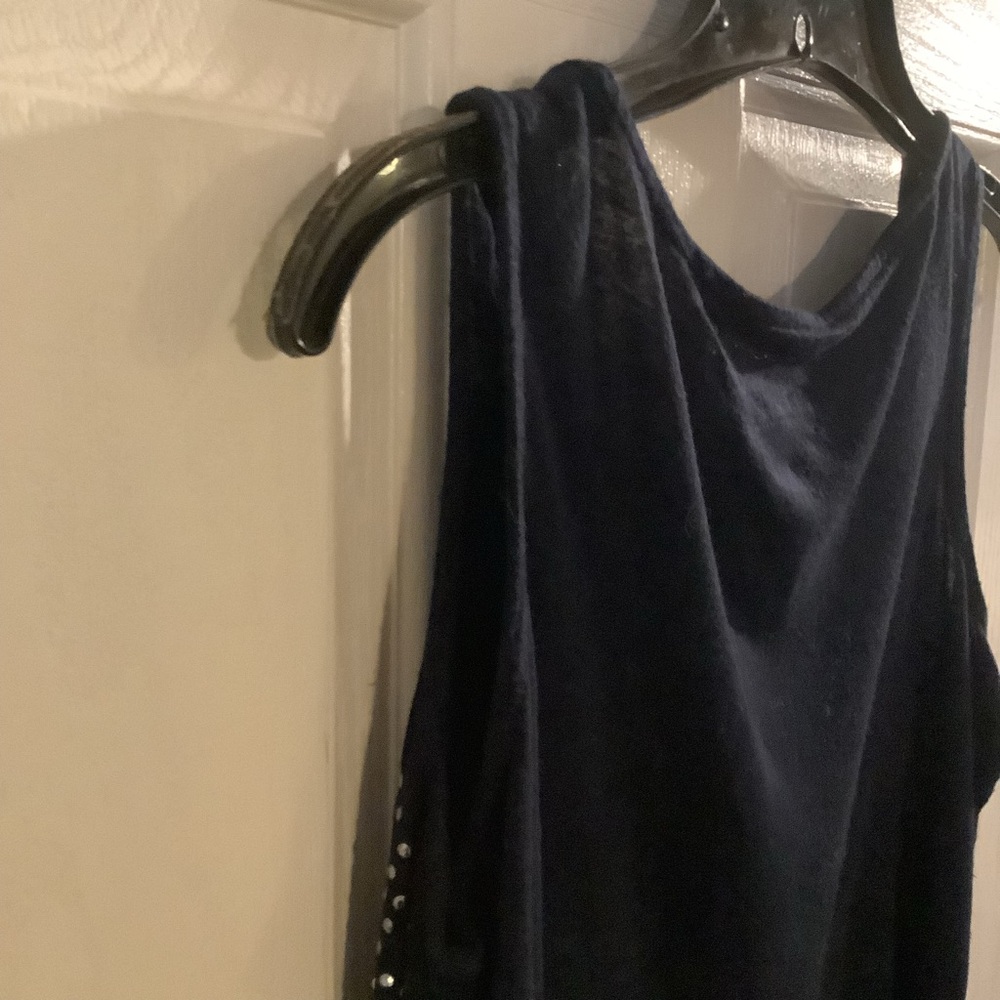 INC Brand Navy Blue Tank Top in size Petite Medium. - Picture 7 of 7